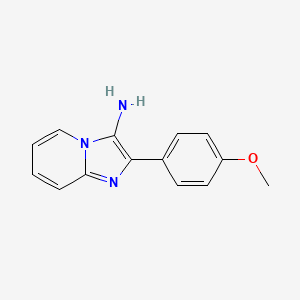 2-(4-Methoxyphenyl)imidazo[1,2-a]pyridin-3-amine