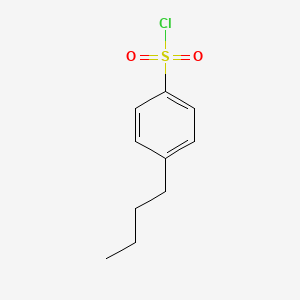 molecular formula C10H13ClO2S B1363518 4-Butylbenzene-1-sulfonyl chloride CAS No. 54997-92-1