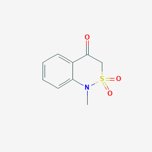 2,2-Dioxo-1-methyl-2,1-benzothiazin-4(3H)-one