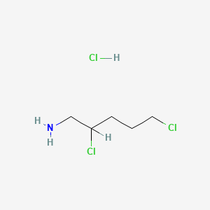 2,5-dichloropentan-1-amine Hydrochloride
