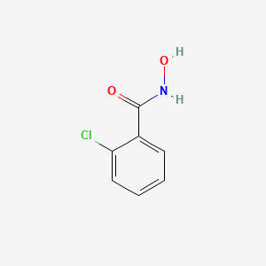 molecular formula C7H6ClNO2 B13635221 2-Chloro-N-hydroxybenzamide CAS No. 17512-69-5