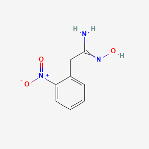 N'-hydroxy-2-(2-nitrophenyl)ethanimidamide
