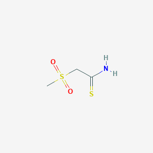 2-Methanesulfonylethanethioamide