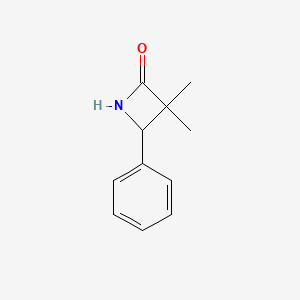 3,3-Dimethyl-4-phenylazetidin-2-one