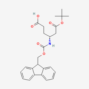 molecular formula C25H29NO6 B1363554 Fmoc-beta-D-HomoGlu-OtBu CAS No. 268542-16-1