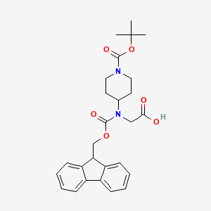 Fmoc-N-(1-Boc-4-piperidyl)glycine