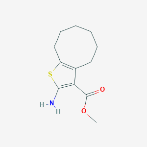 Methyl 2-amino-4,5,6,7,8,9-hexahydrocycloocta[b]thiophene-3-carboxylate