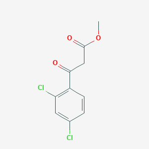 molecular formula C10H8Cl2O3 B1363589 Methyl 3-(2,4-dichlorophenyl)-3-oxopropanoate CAS No. 56719-67-6