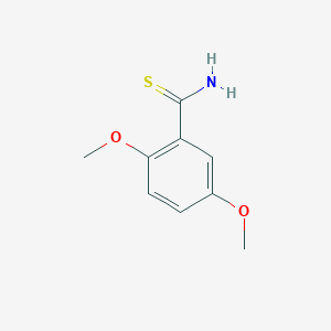molecular formula C9H11NO2S B1363594 2,5-Dimethoxythiobenzamide CAS No. 351065-79-7