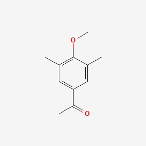molecular formula C11H14O2 B1363595 3',5'-Dimethyl-4'-methoxyacetophenone CAS No. 60609-65-6