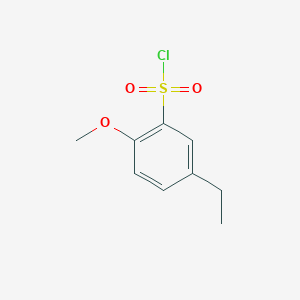 5-Ethyl-2-methoxybenzene-1-sulfonyl chloride