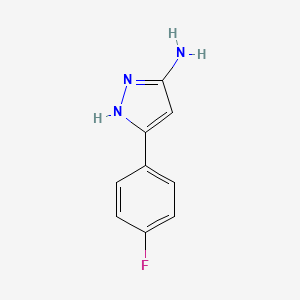 3-(4-fluorophenyl)-1H-pyrazol-5-amine
