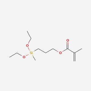 molecular formula C12H24O4Si B1363604 3-Methacryloxypropylmethyldiethoxysilane CAS No. 65100-04-1