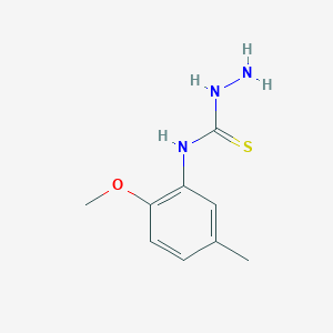 N-(2-methoxy-5-methylphenyl)hydrazinecarbothioamide