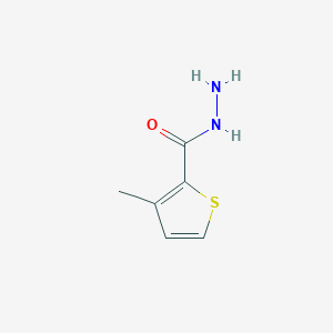 molecular formula C6H8N2OS B1363614 3-Methylthiophene-2-carbohydrazide CAS No. 350997-56-7