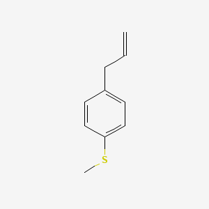 molecular formula C10H12S B1363615 3-[4-(Methylthio)phenyl]-1-propene CAS No. 59209-68-6
