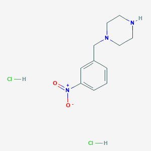 1-(3-Nitrobenzyl)piperazine dihydrochloride
