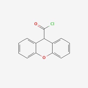 molecular formula C14H9ClO2 B1363620 9H-xanthene-9-carbonyl chloride CAS No. 26454-53-5
