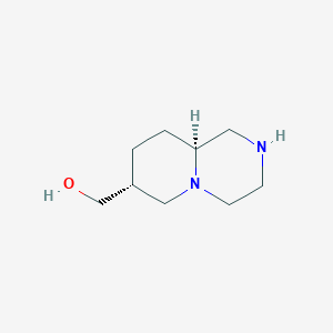 ((7R,9AS)-Octahydro-1H-pyrido[1,2-A]pyrazin-7-YL)methanol