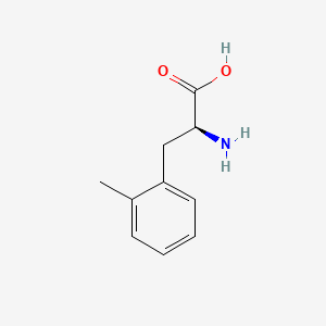 molecular formula C10H13NO2 B1363631 (S)-2-Amino-3-(o-tolyl)propanoic acid CAS No. 80126-53-0