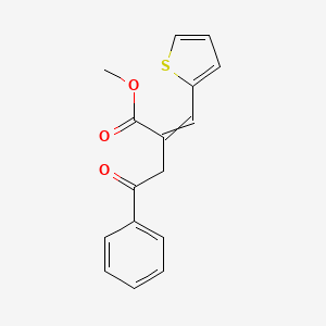 Methyl 4-oxo-4-phenyl-2-(thiophen-2-ylmethylidene)butanoate