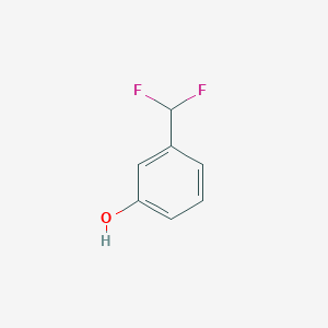 molecular formula C7H6F2O B1363732 3-(二氟甲基)苯酚 CAS No. 405196-14-7
