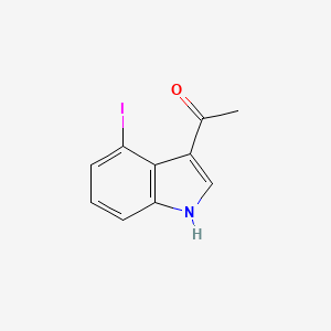 molecular formula C10H8INO B1363734 1-(4-Iodo-1H-indol-3-YL)-ethanone CAS No. 72527-77-6