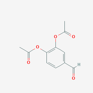 molecular formula C11H10O5 B1363737 3,4-Diacetoxybenzaldehyde CAS No. 67727-64-4