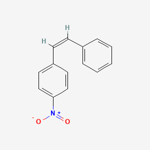 molecular formula C14H11NO2 B1363760 cis-4-Mononitrostilbene CAS No. 6624-53-9