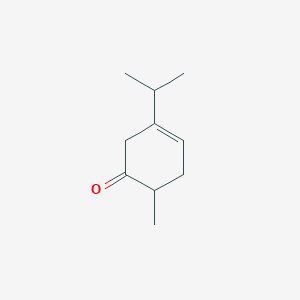molecular formula C10H16O B136377 6-Methyl-3-propan-2-ylcyclohex-3-en-1-one CAS No. 142472-68-2
