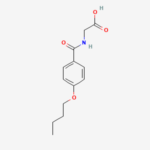 (4-Butoxy-benzoylamino)-acetic acid