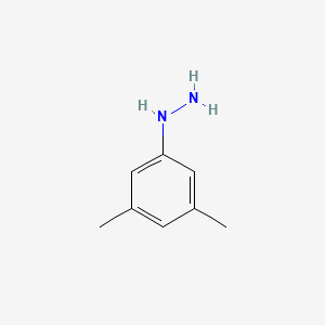 molecular formula C8H12N2 B1363787 (3,5-Dimethylphenyl)hydrazine CAS No. 39943-61-8