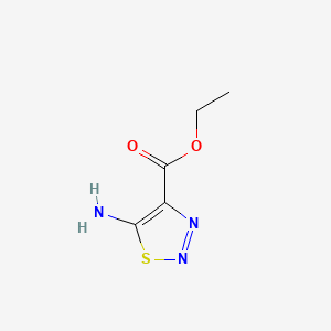Ethyl 5-amino-1,2,3-thiadiazole-4-carboxylate