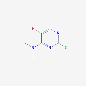 2-Chloro-4-(dimethylamino)-5-fluoropyrimidine