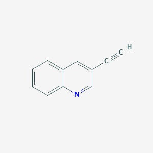 molecular formula C11H7N B1363800 3-Ethynylquinoline CAS No. 78593-40-5
