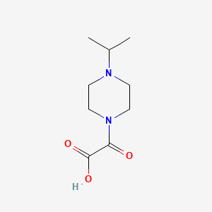 2-oxo-2-(4-propan-2-ylpiperazin-1-yl)acetic Acid