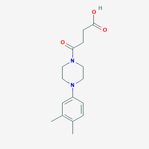 4-[4-(3,4-Dimethylphenyl)piperazin-1-yl]-4-oxobutanoic acid