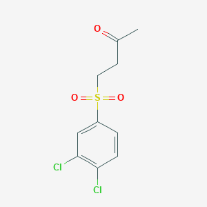 4-[(3,4-Dichlorophenyl)sulfonyl]butan-2-one