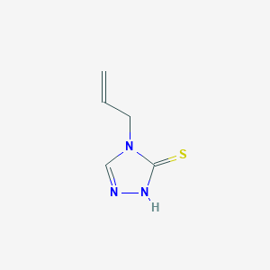 molecular formula C5H7N3S B1363869 4-Allyl-4H-[1,2,4]triazole-3-thiol CAS No. 52231-28-4