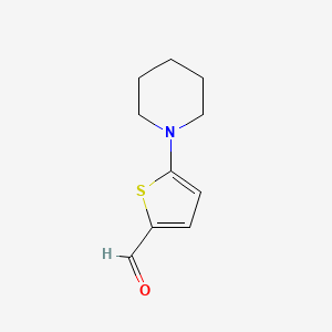 5-(Piperidin-1-yl)thiophene-2-carbaldehyde