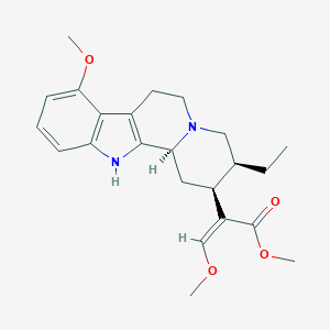 molecular formula C23H30N2O4 B136389 Mitragynine CAS No. 4098-40-2
