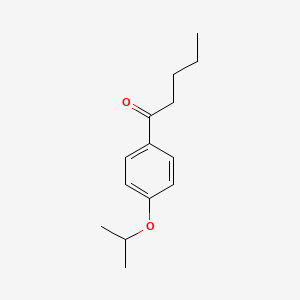 1-(4-Isopropoxyphenyl)pentan-1-one