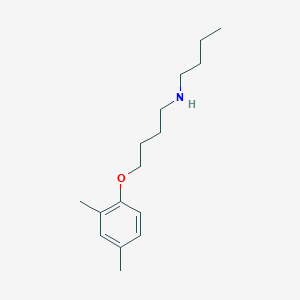 molecular formula C16H27NO B1363922 N-butyl-4-(2,4-dimethylphenoxy)butan-1-amine CAS No. 5541-43-5