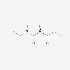 molecular formula C5H9ClN2O2 B1363930 1-(2-Chloro-acetyl)-3-ethyl-urea CAS No. 4791-24-6