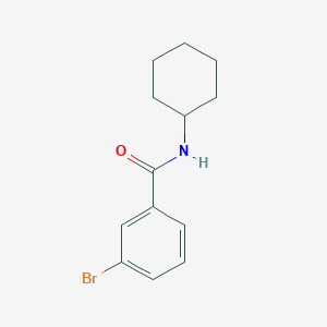 molecular formula C13H16BrNO B1363932 3-bromo-N-cyclohexylbenzamide CAS No. 59507-55-0