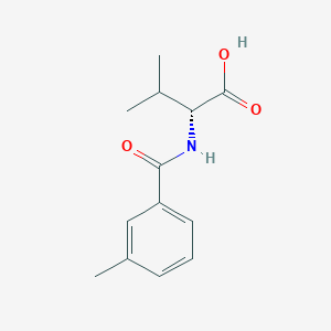 (R)-3-Methyl-2-(3-methylbenzamido)butanoic acid