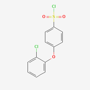 molecular formula C12H8Cl2O3S B1363957 4-(2-chlorophenoxy)benzenesulfonyl Chloride CAS No. 610277-84-4