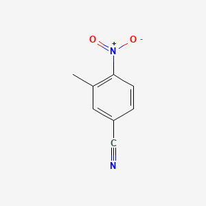 molecular formula C8H6N2O2 B1363978 3-Methyl-4-nitrobenzonitrile CAS No. 96784-54-2