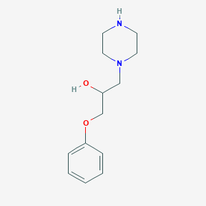 1-Phenoxy-3-piperazinopropan-2-ol