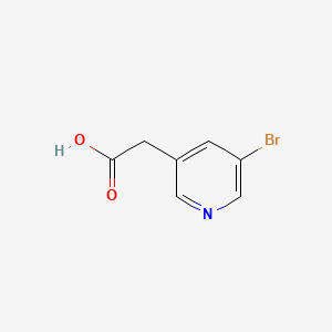 molecular formula C7H6BrNO2 B1363985 5-Bromo-3-pyridylacetic acid CAS No. 39891-12-8